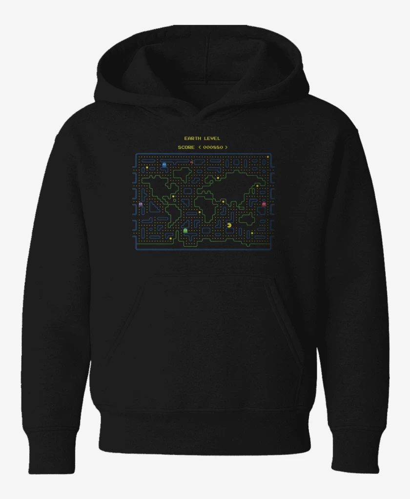 Poleron de niño Negro de Earth Level