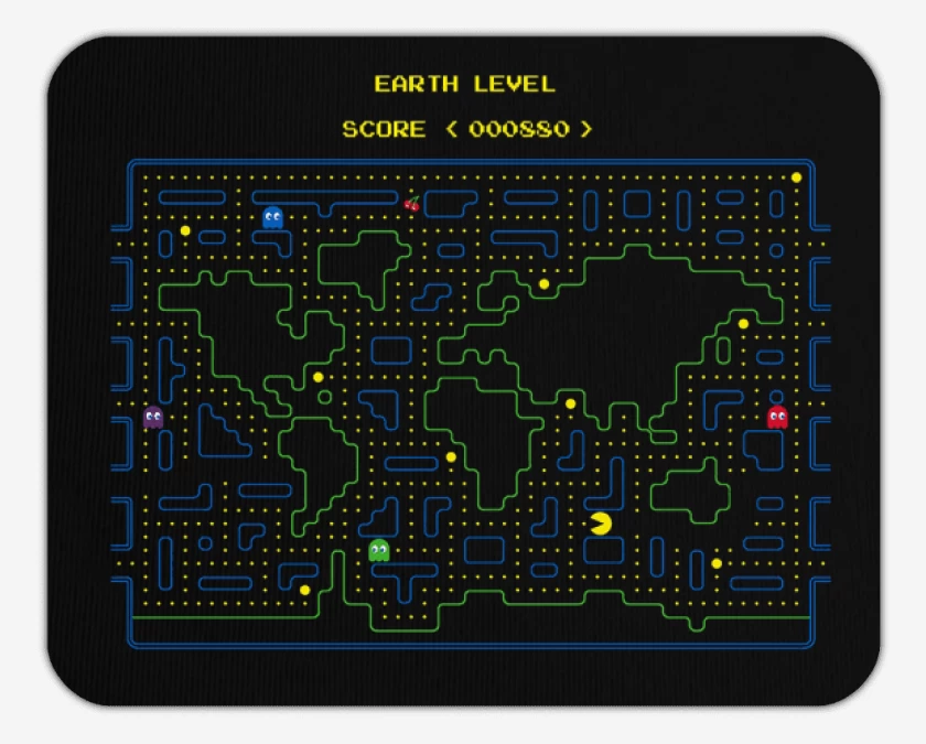 Mousepad Earth Level