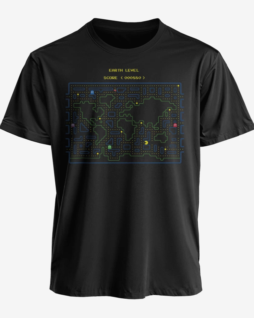 Polera premium Negro de Earth Level