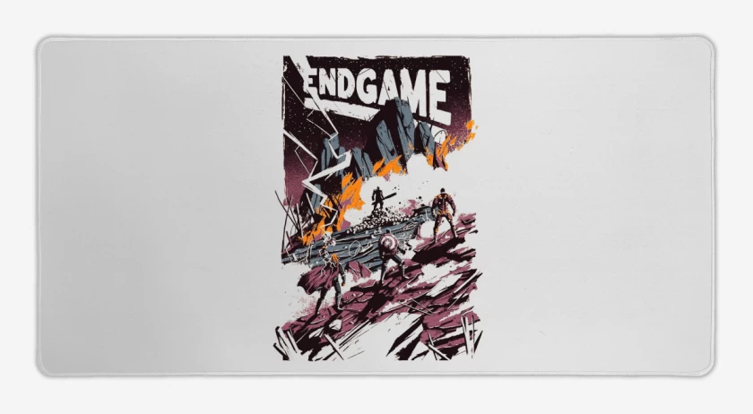 Mouse pad Gamer Blanco de End game