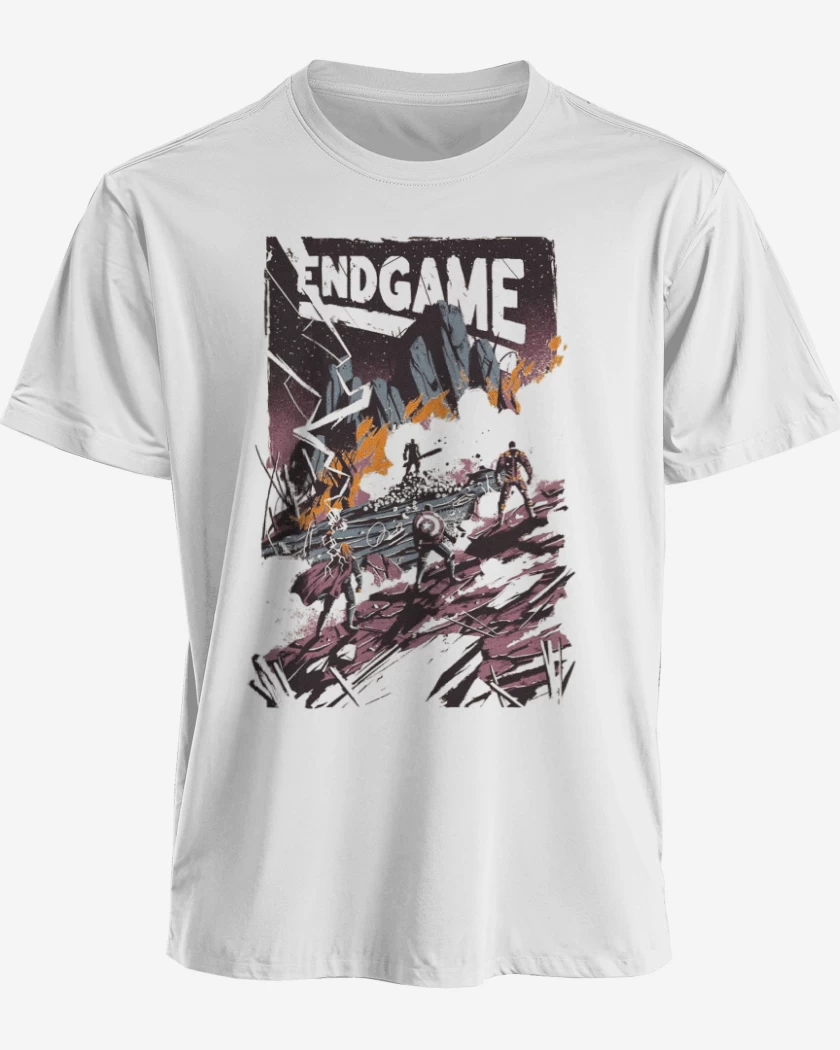 Polera premium Blanco de End game