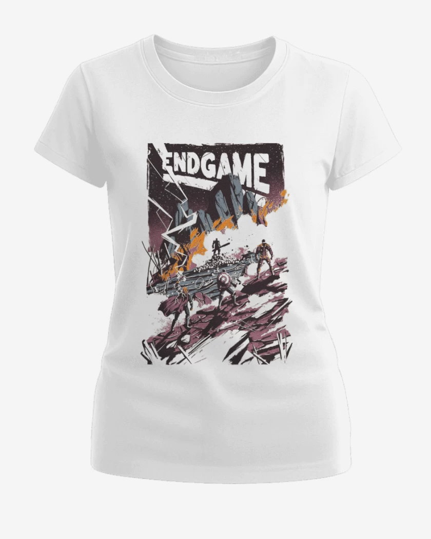 Polera de Mujer Blanco de End game