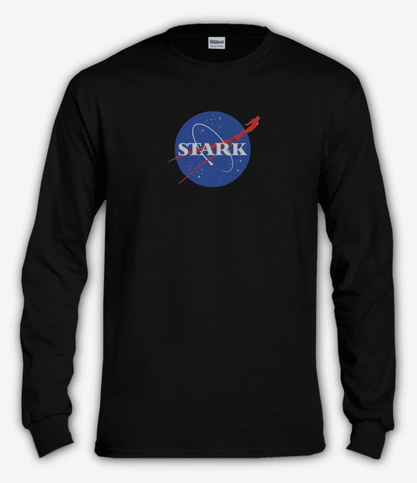 Polera manga larga Negro de Nasa Stark