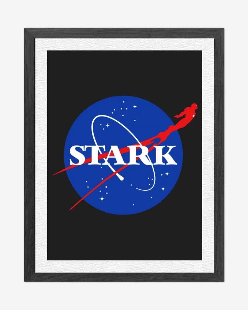 Cuadro decorativo Negro de Nasa Stark