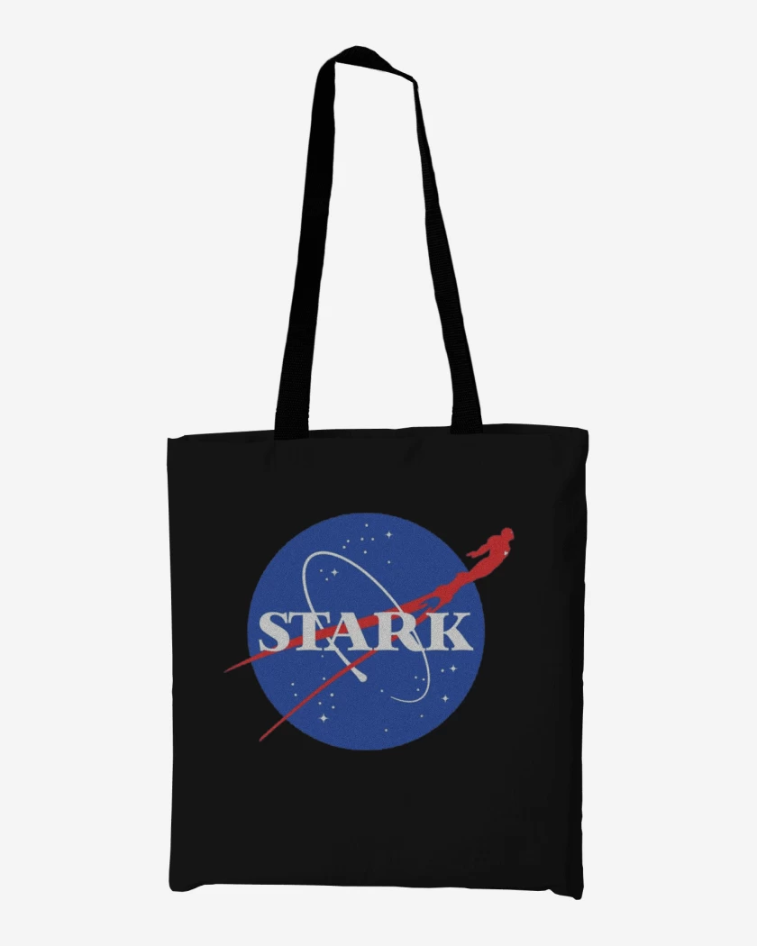 Totebag Negro de Nasa Stark