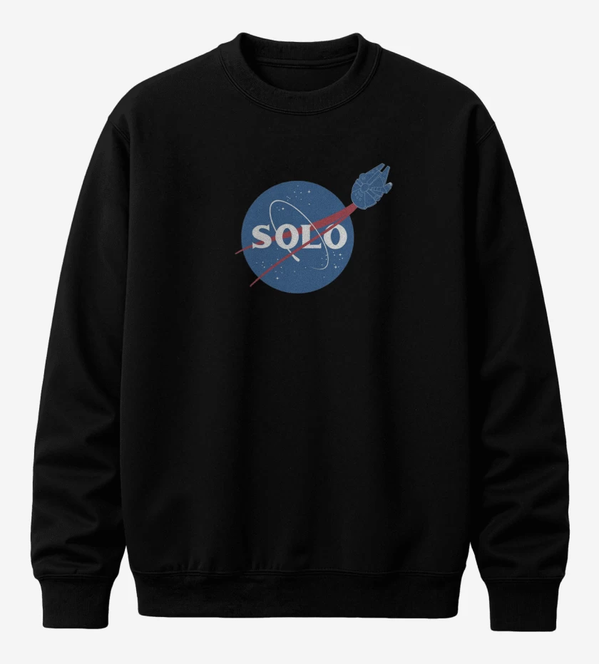 Poleron polo Negro de Nasa solo