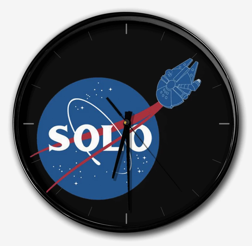 Reloj Negro de Nasa solo