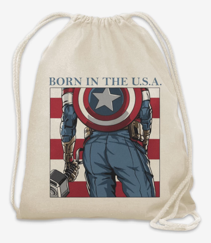 Mochila Blanco de Born in the u.s.a