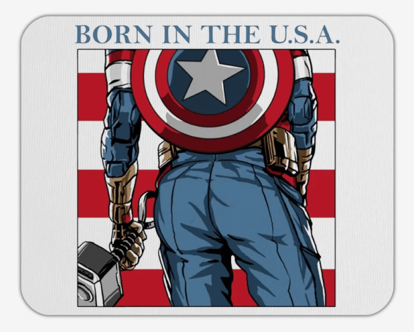 Mousepad Born in the u.s.a
