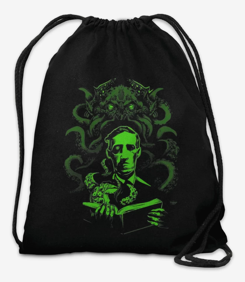 Mochila Negro de Cthulhu Lovecraft