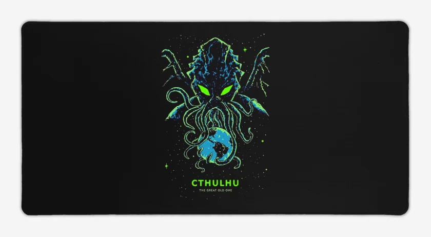 Mouse pad Gamer Negro de The great old one