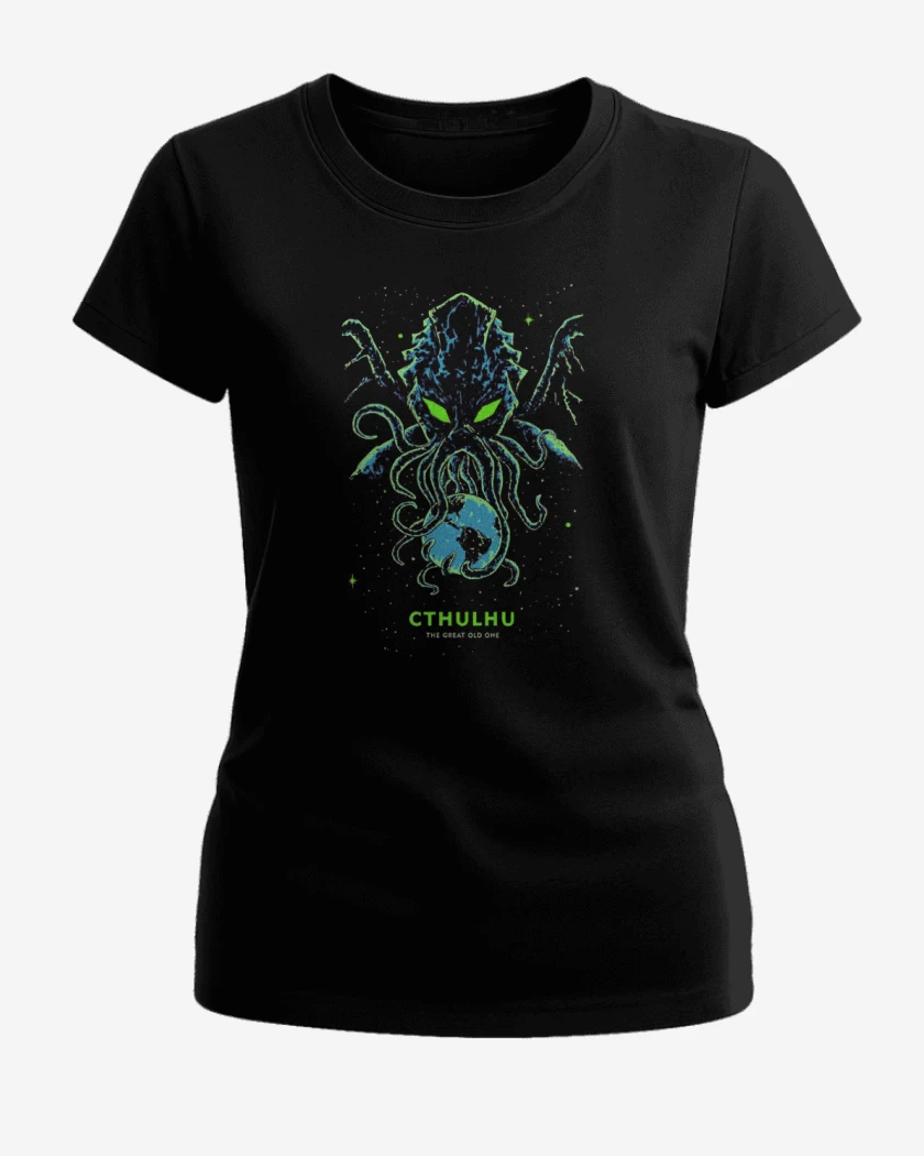 Polera de Mujer Negro de The great old one