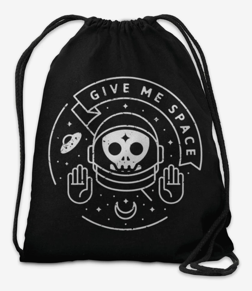 Mochila Negro de Give me space