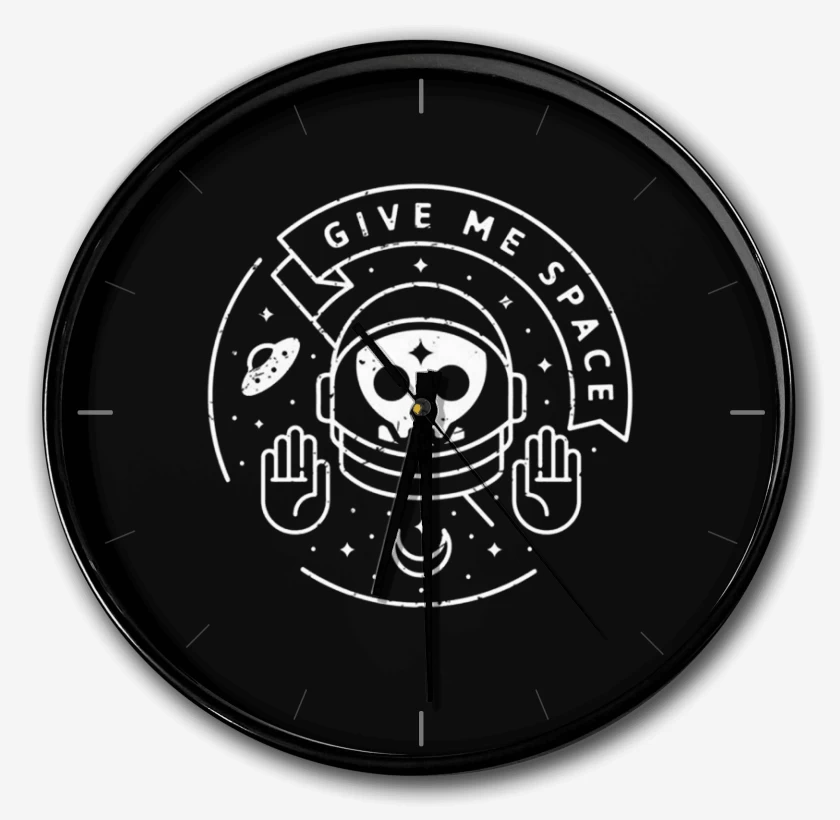 Reloj Negro de Give me space
