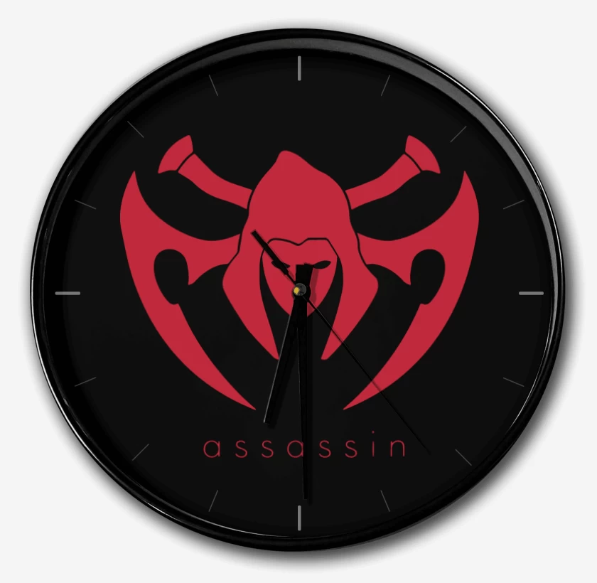 Reloj Negro de Assassin