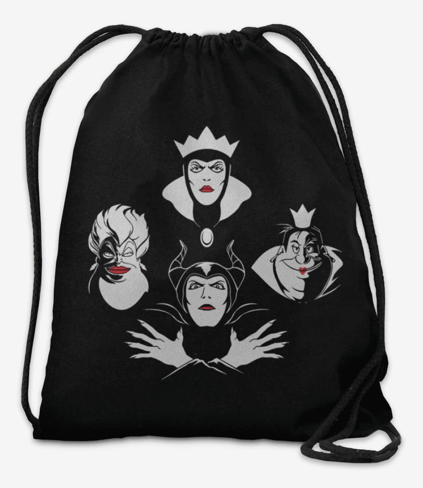 Mochila Negro de Evil queens rhapsody