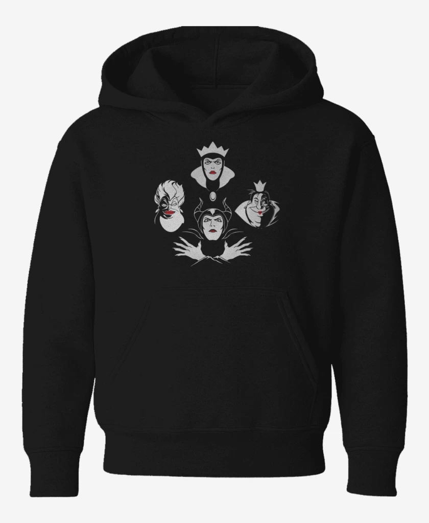 Poleron de niño Negro de Evil queens rhapsody