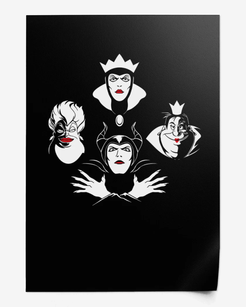 Print Evil queens rhapsody