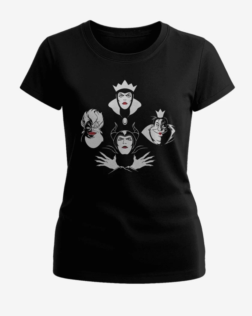 Polera de Mujer Negro de Evil queens rhapsody
