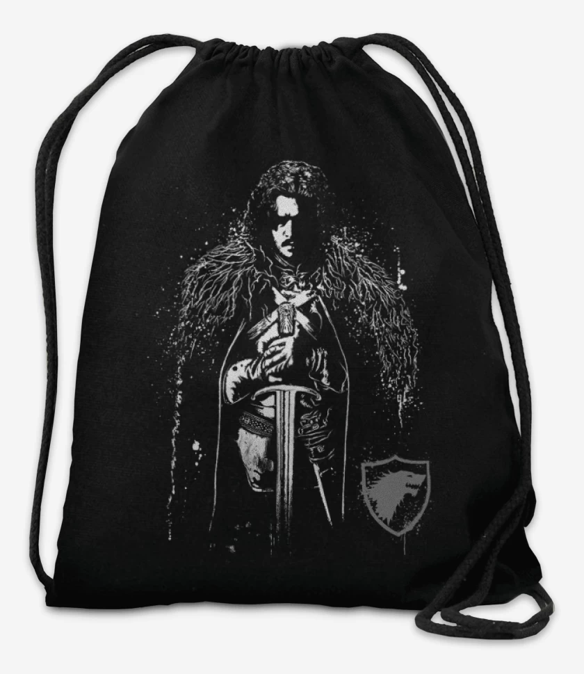 Mochila Negro de Jon Snow