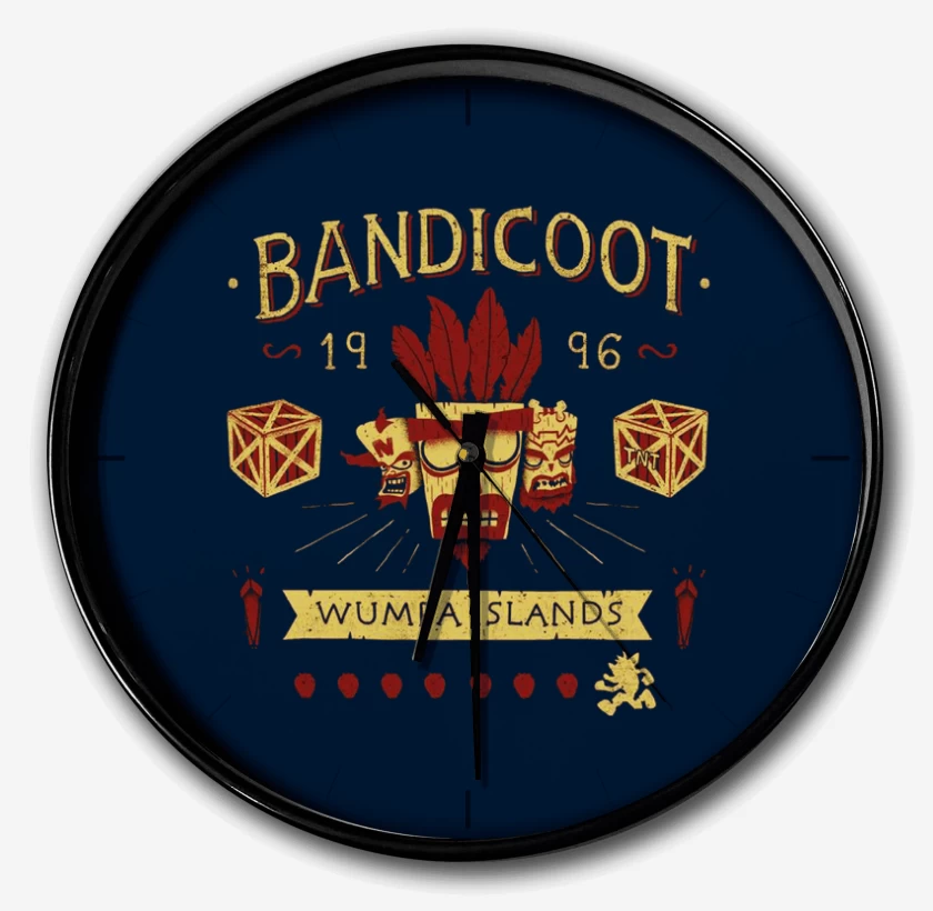 Reloj Bandicoot wumpa islands
