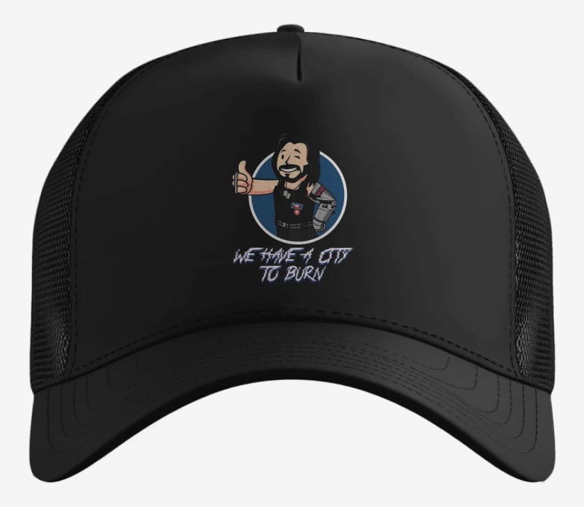 Gorro Cyberpunk we have a city to burn