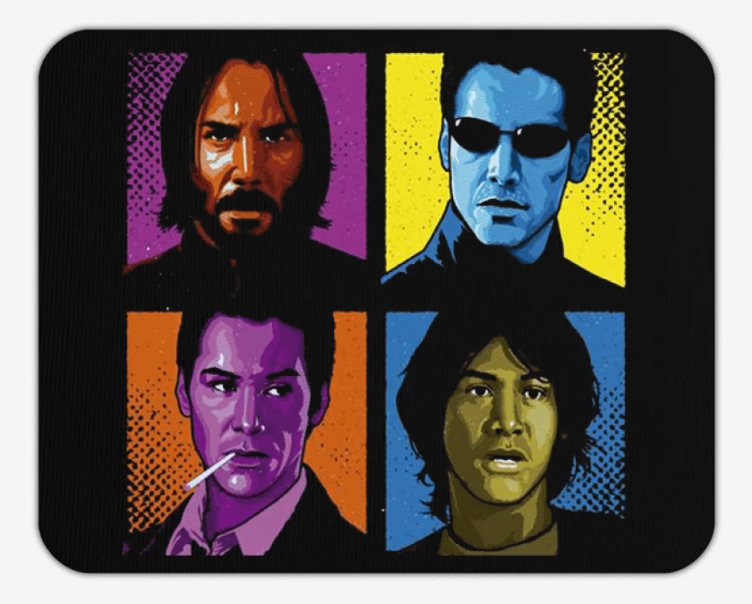 Mousepad keanu reeves