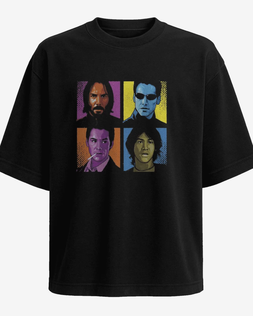 Polera Oversize keanu reeves