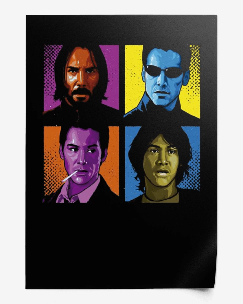 Print keanu reeves