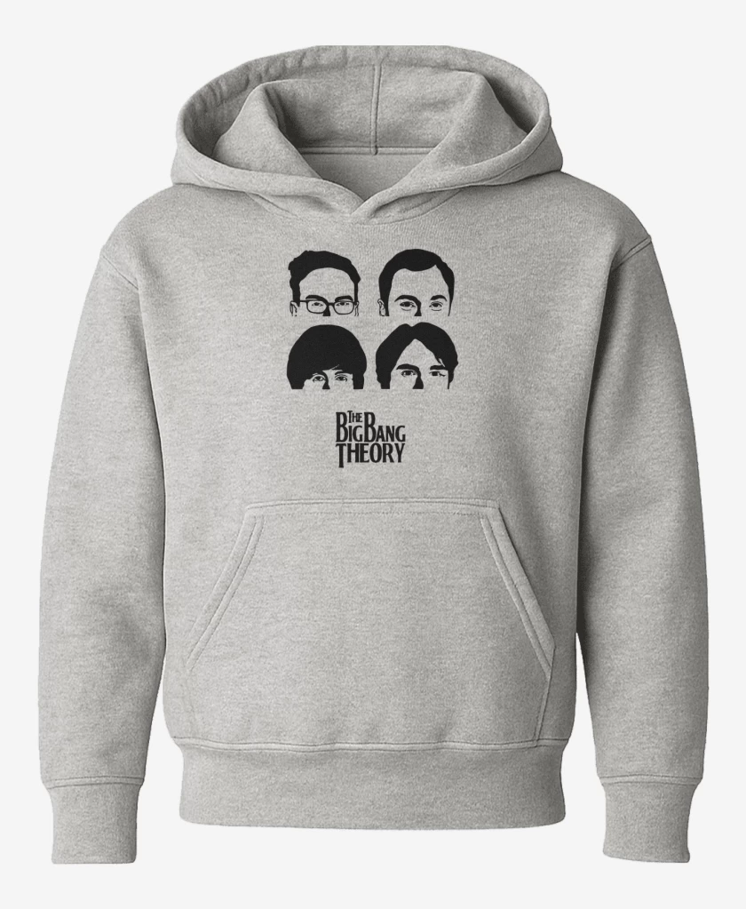 Poleron de niño Gris Melange de The big bang theory