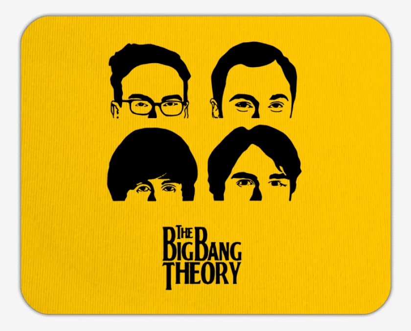 Mousepad The big bang theory