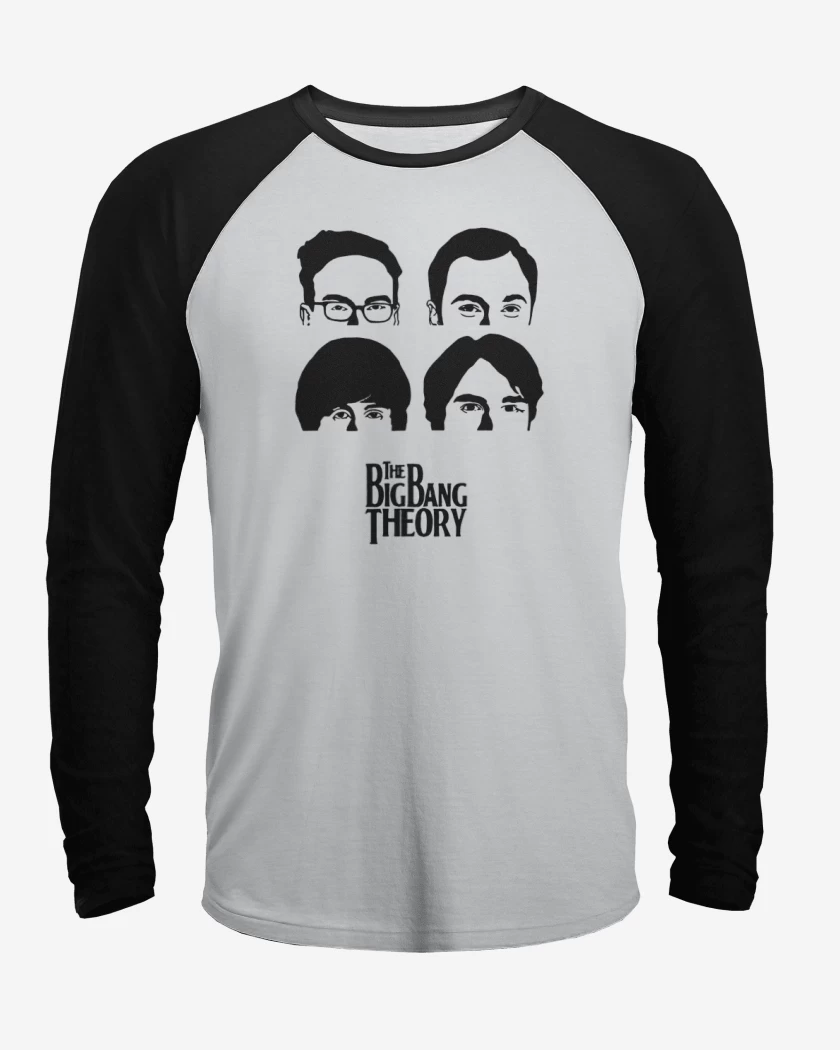 Polera Raglan The big bang theory
