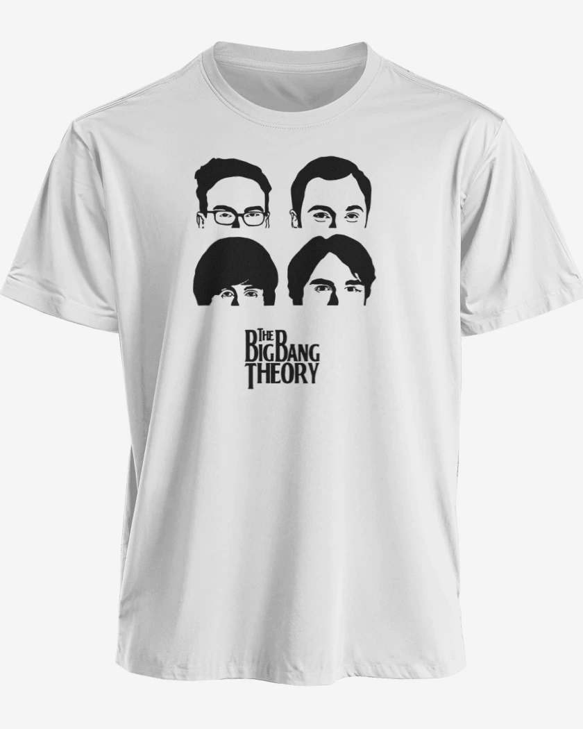 Polera premium Blanco de The big bang theory