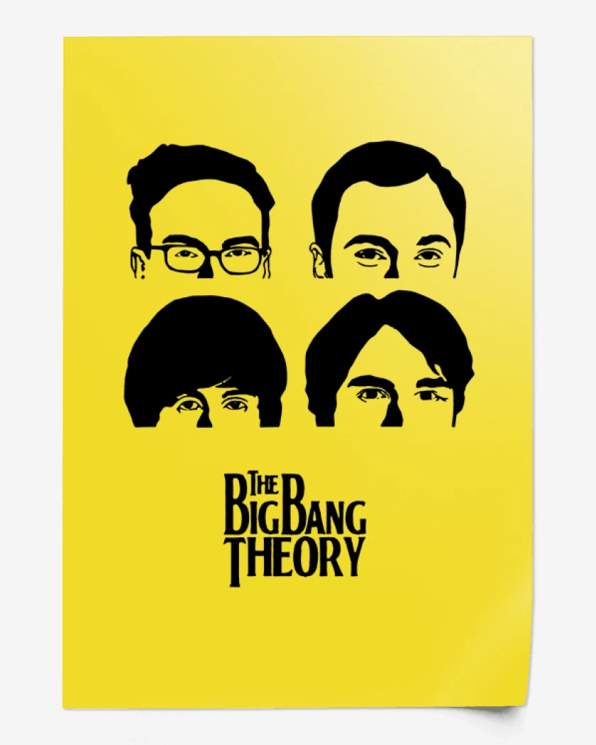 Print The big bang theory