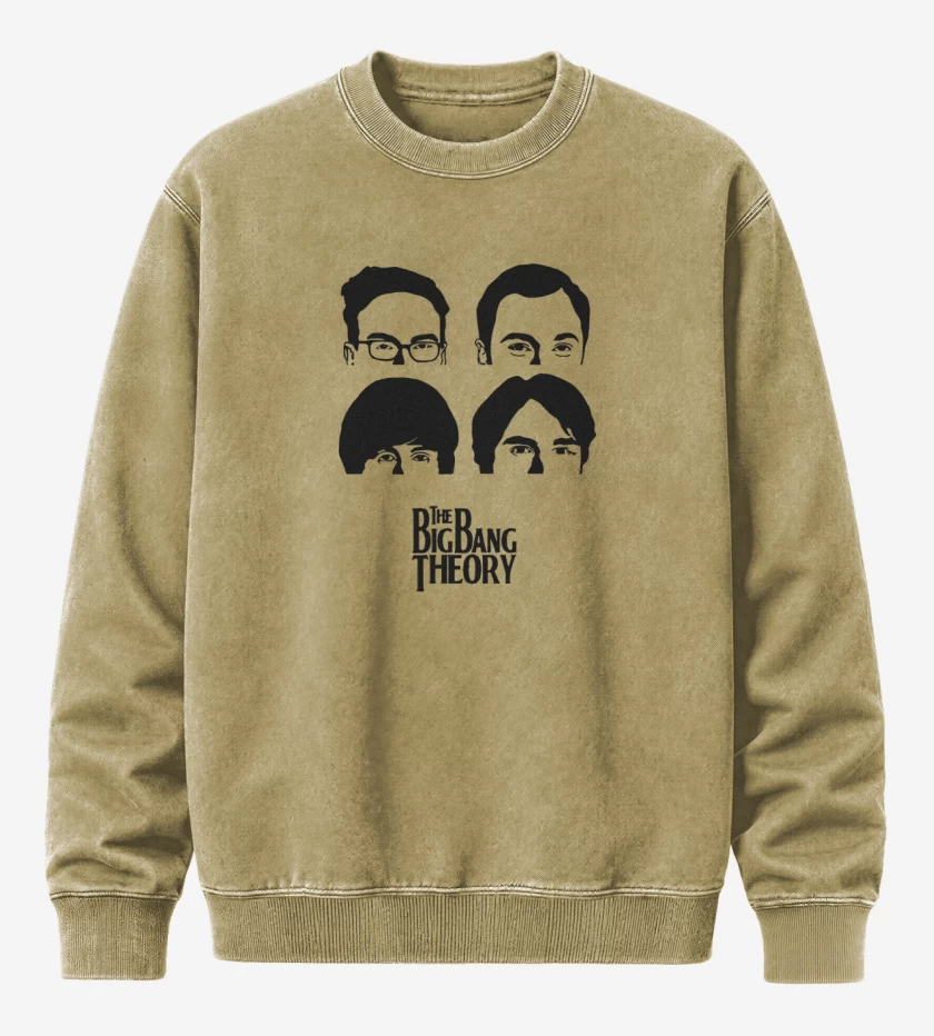 Poleron Polo Acid Wash Beige de The big bang theory