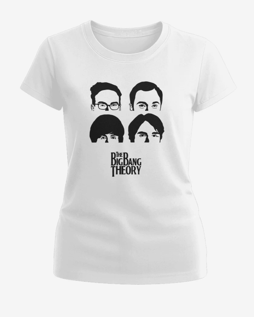 Polera de Mujer Blanco de The big bang theory
