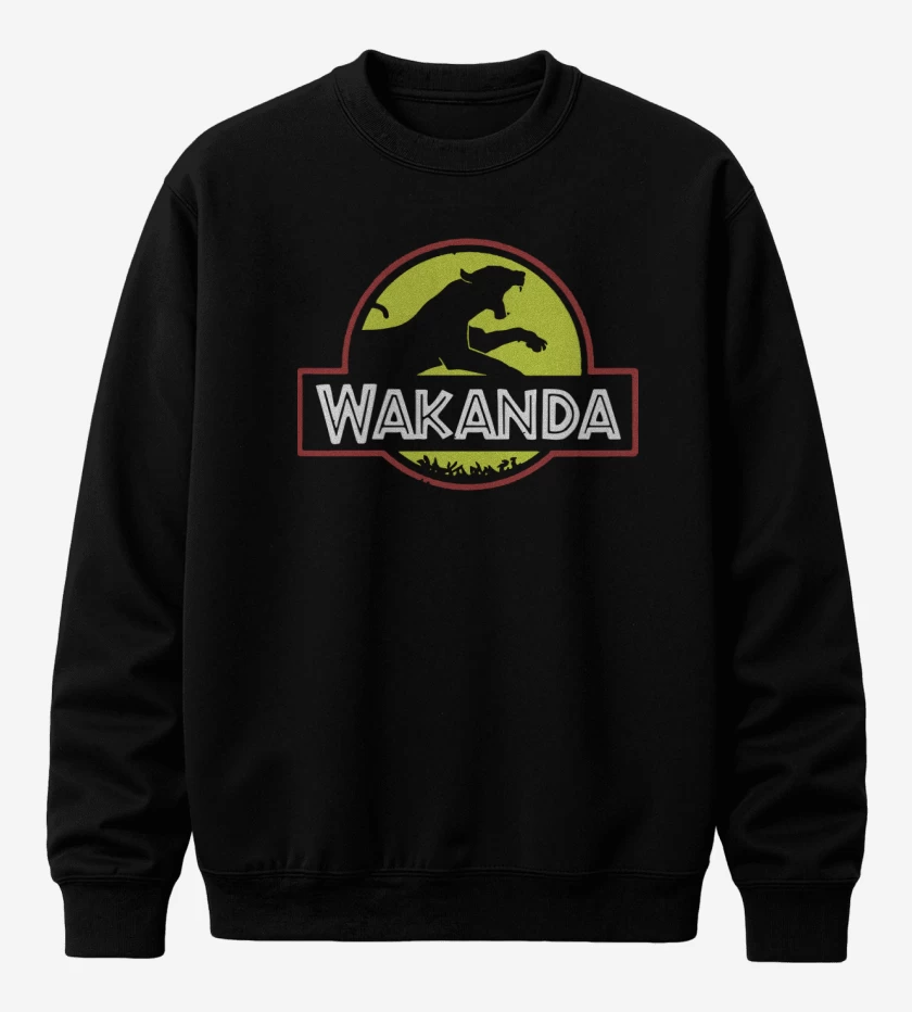 Poleron polo Negro de Wakanda