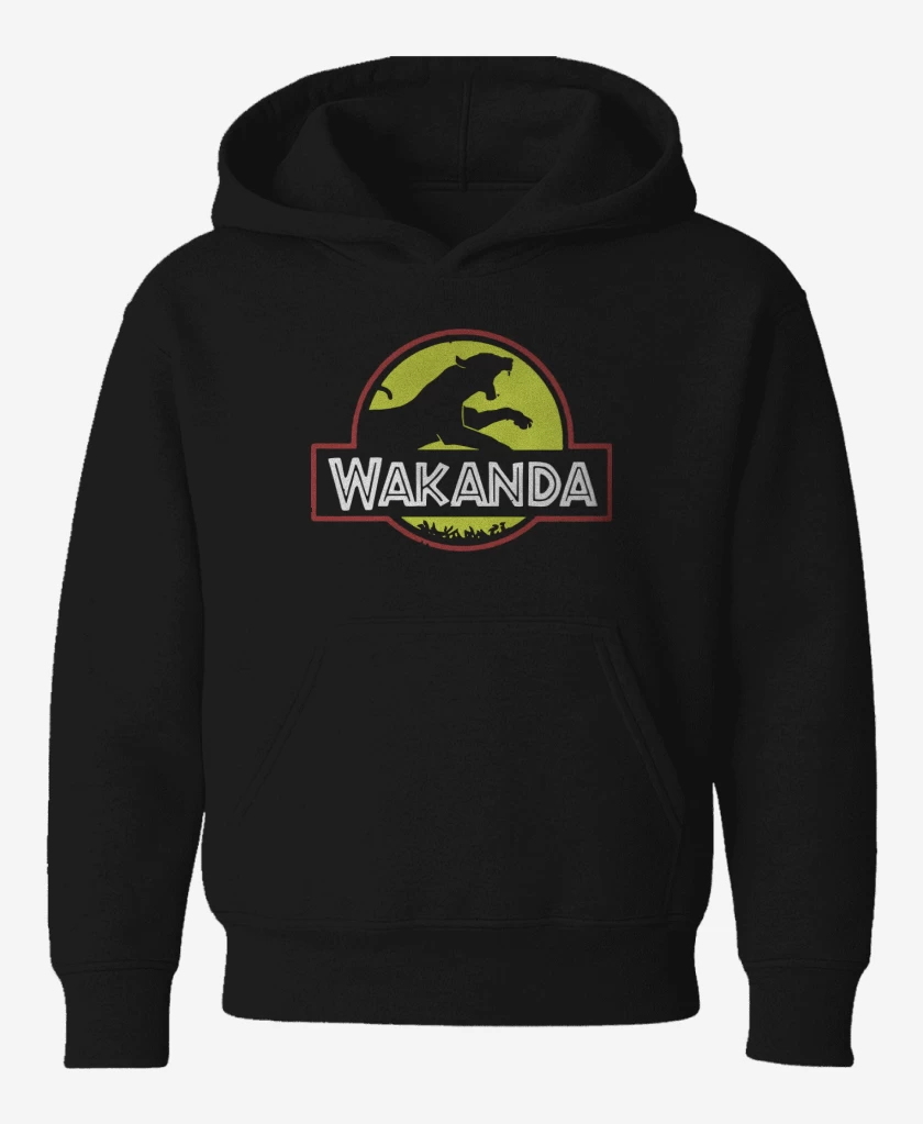 Poleron de niño Negro de Wakanda