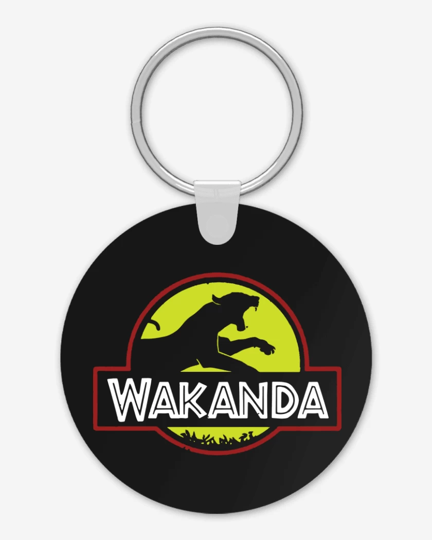 Llavero Negro de Wakanda