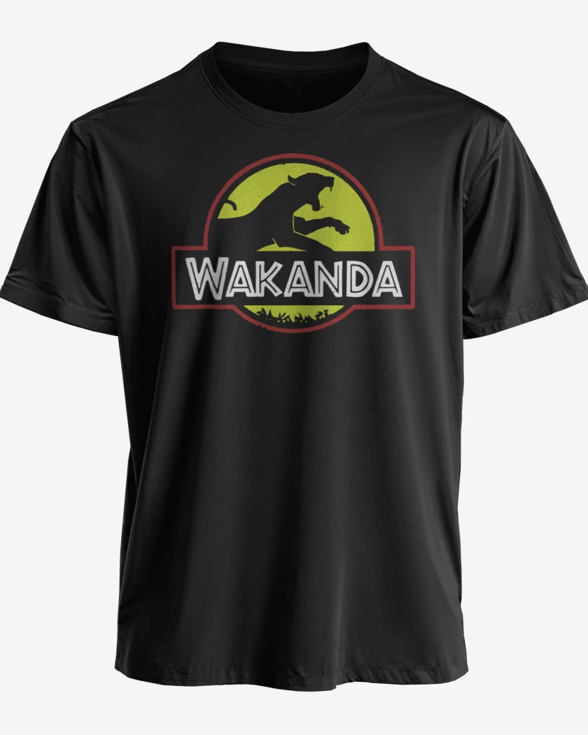 Polera premium Negro de Wakanda