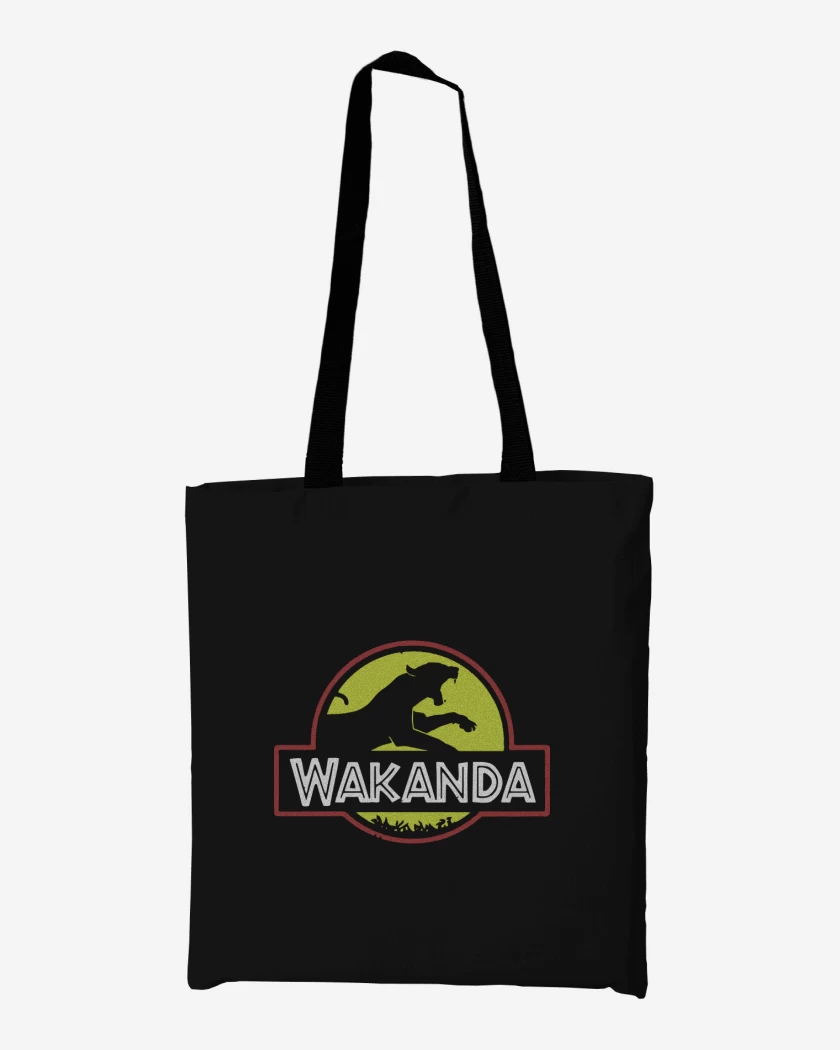 Totebag Negro de Wakanda