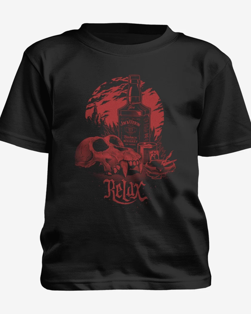 Polera de niño Negro de Relax 