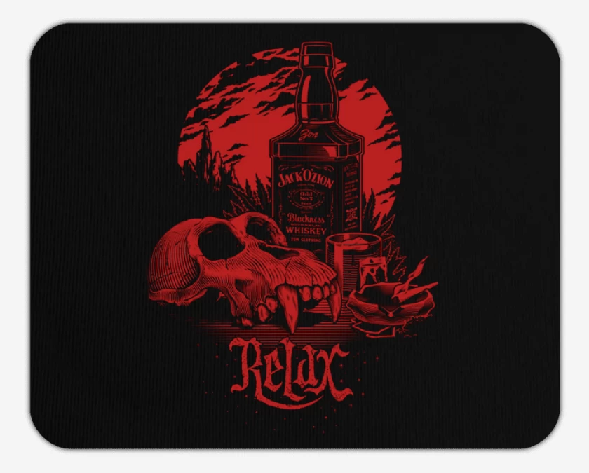 Mousepad Negro de Relax 