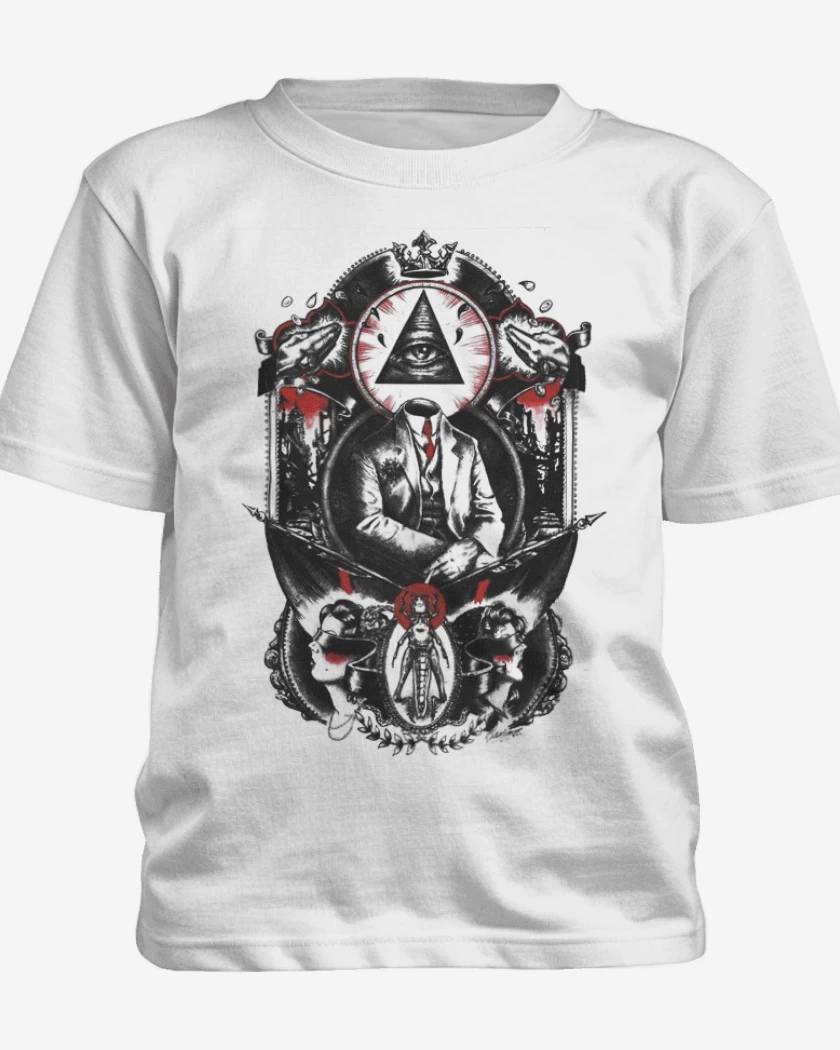 Polera de niño Blanco de Illuminati