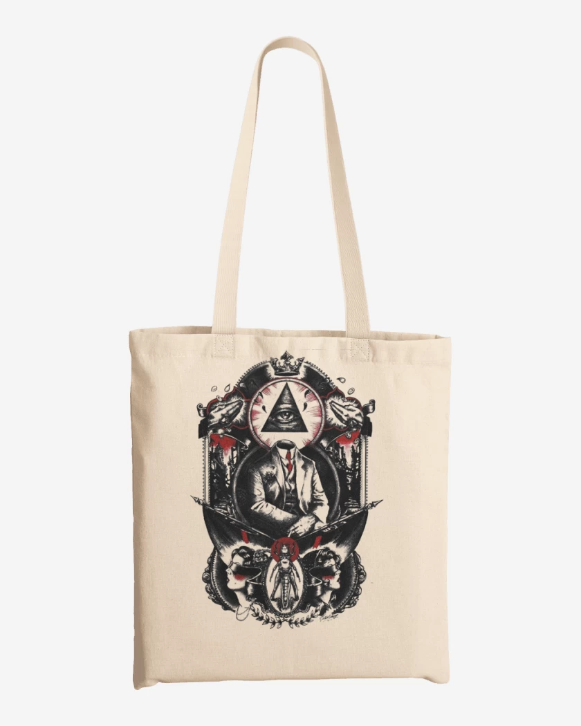 Totebag Blanco de Illuminati