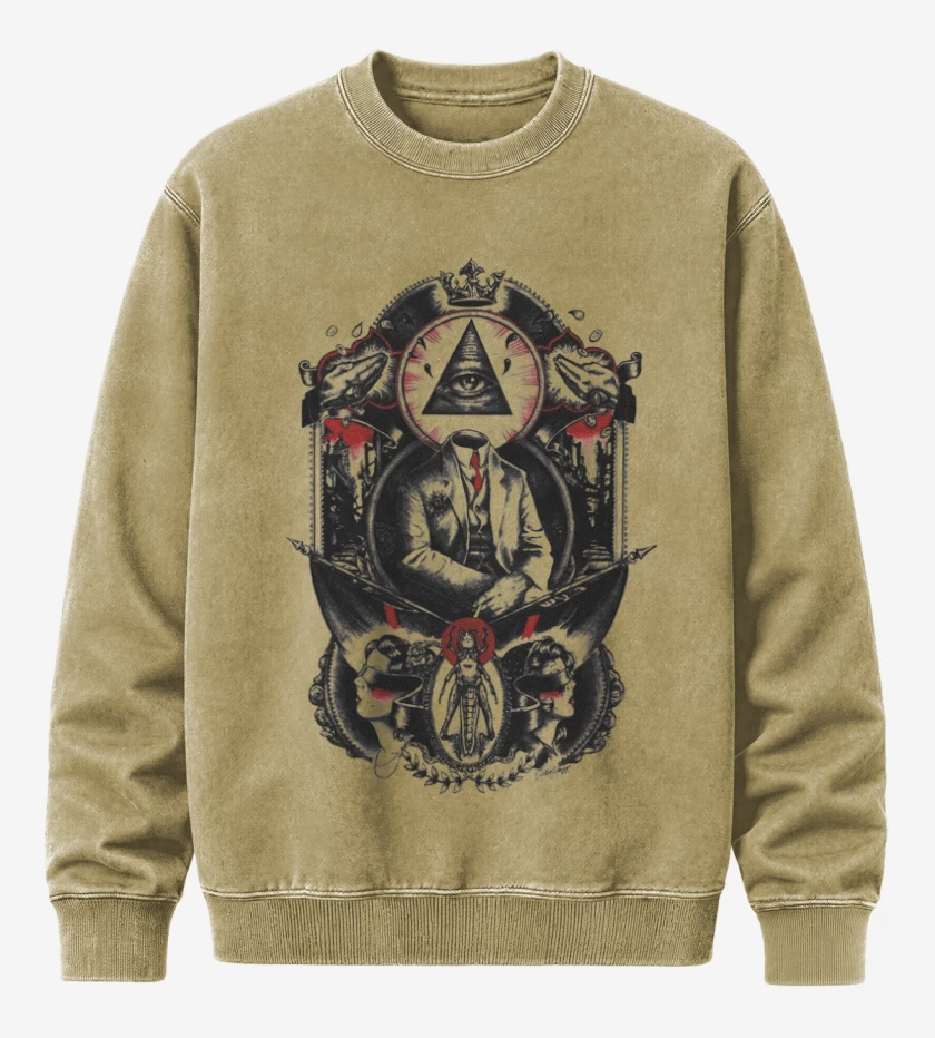 Poleron Polo Acid Wash Beige de Illuminati
