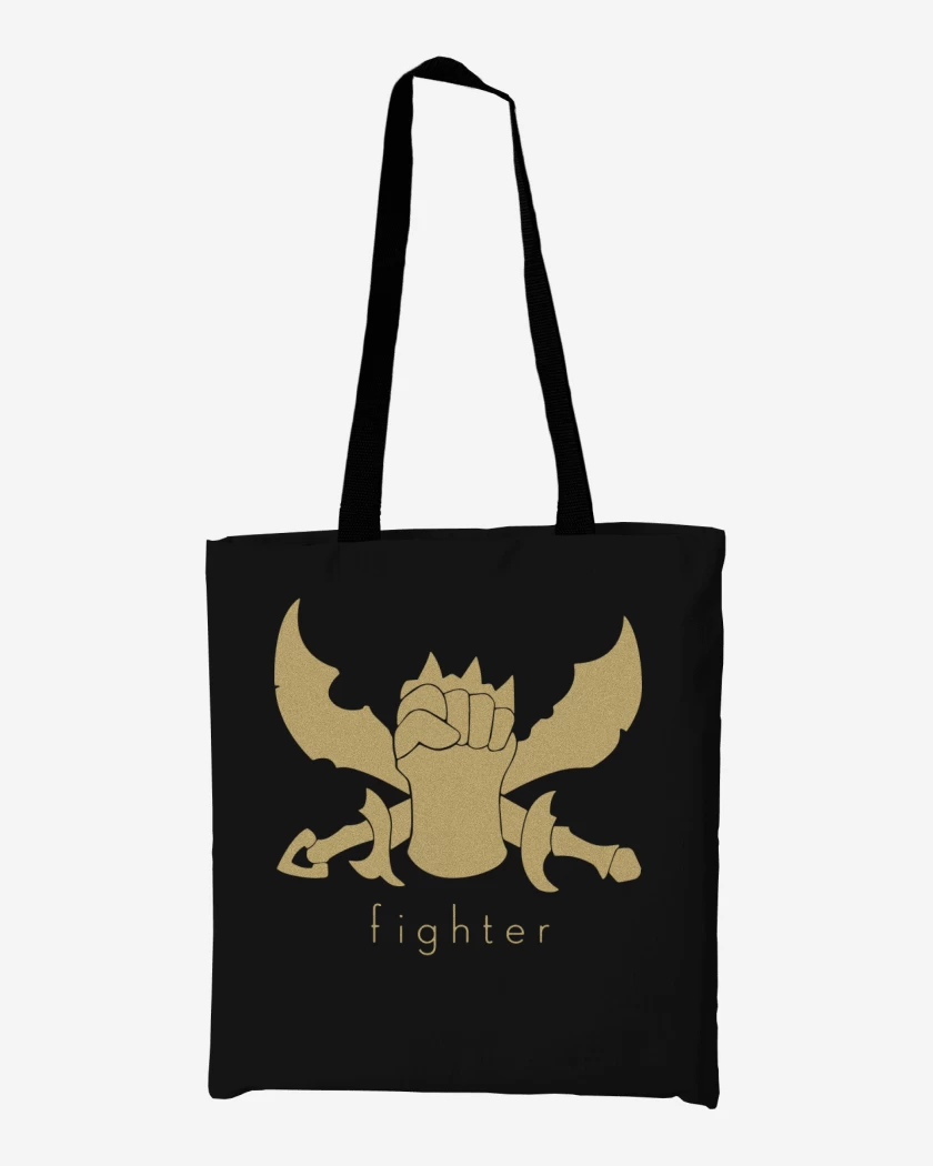 Totebag Negro de Fighter