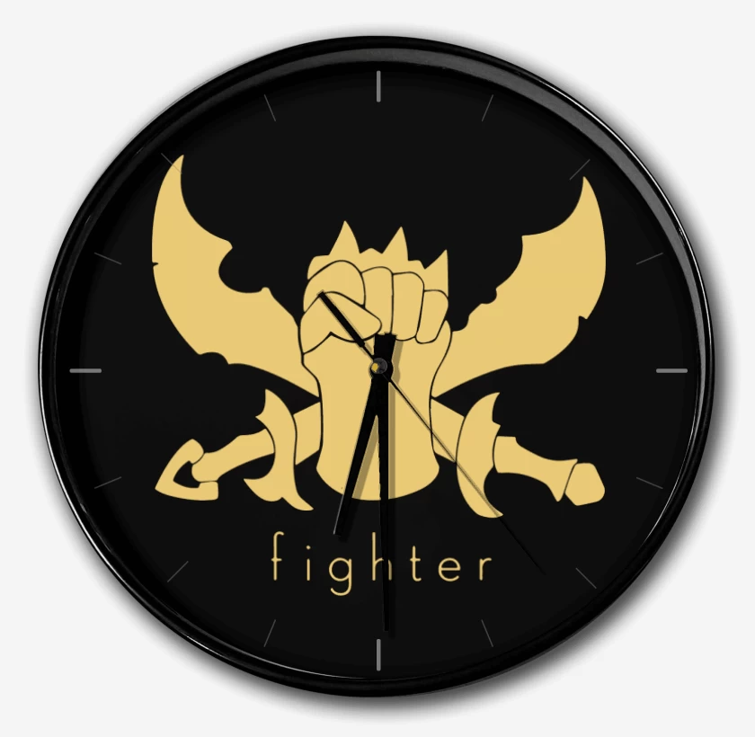Reloj Negro de Fighter