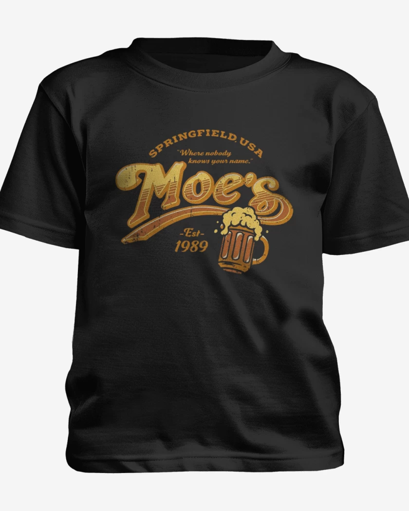 Polera de niño Negro de Moes