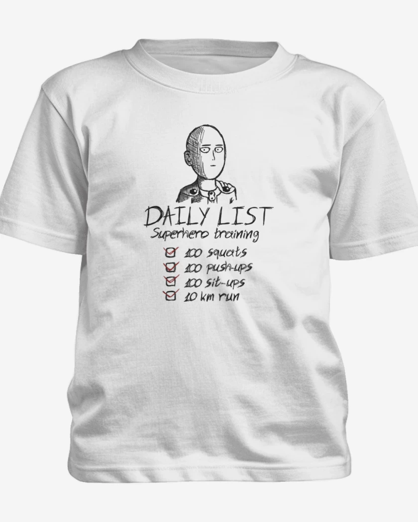 Polera de niño Blanco de Daily List saitama